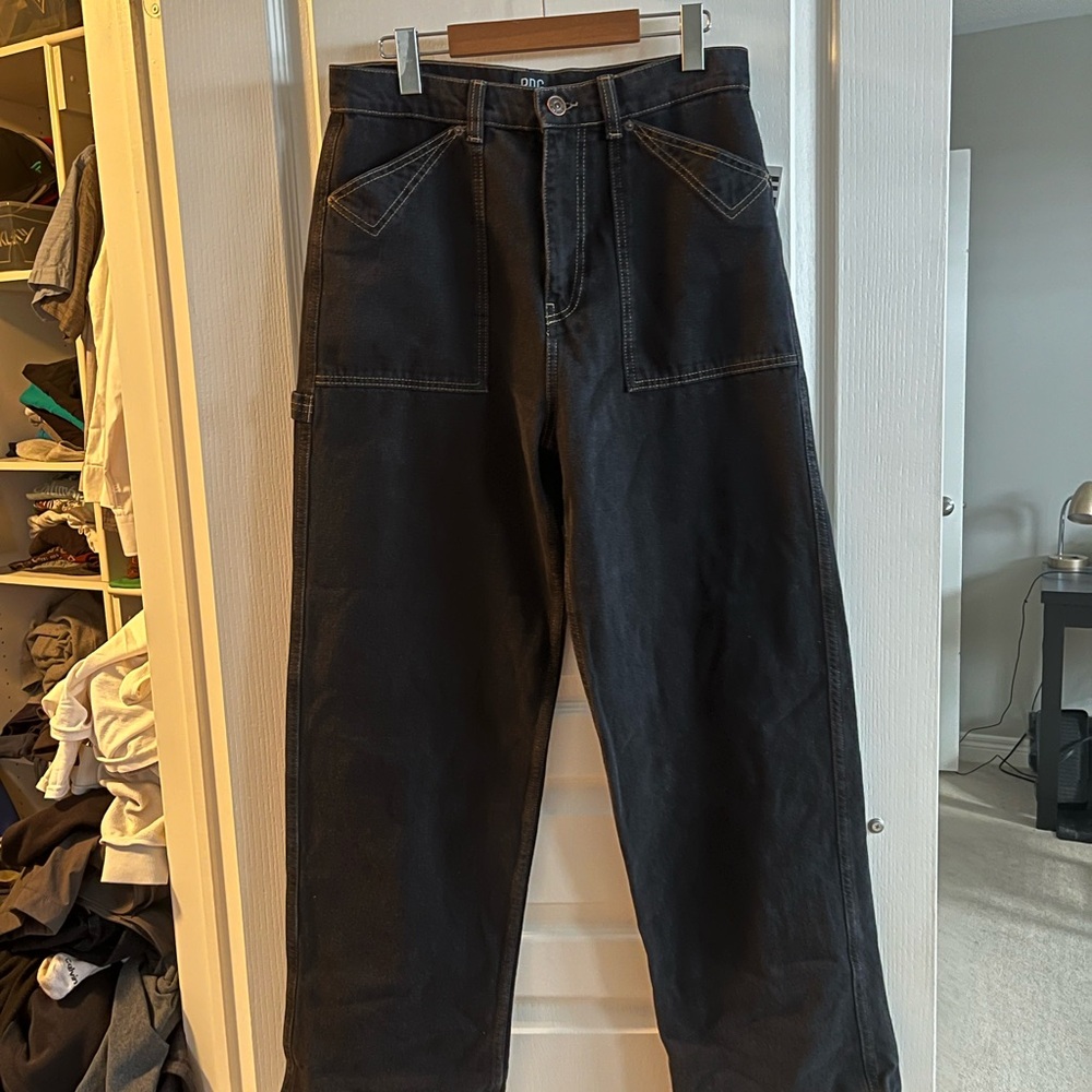 BDG Black Straight Leg Jeans